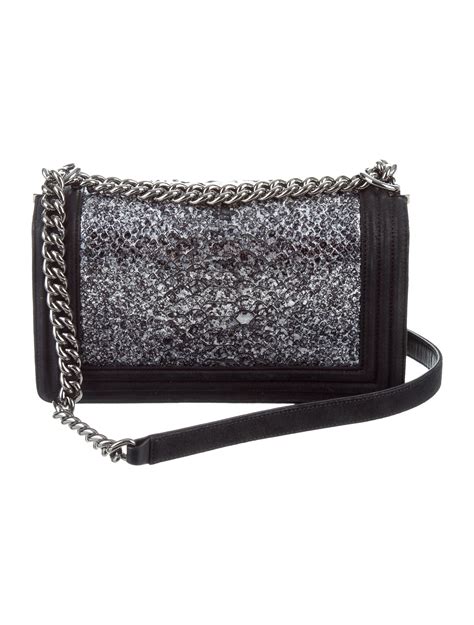 chanel python boy clutch bag|Chanel bags for boys.